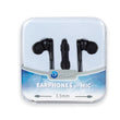 Crystal Earphones w/ Mic 20 Pack